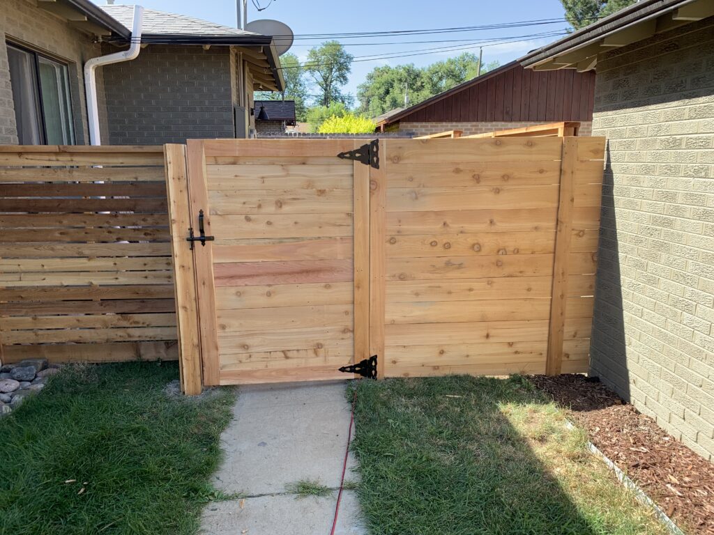 Western Red Cedar Fencing in Denver, CO